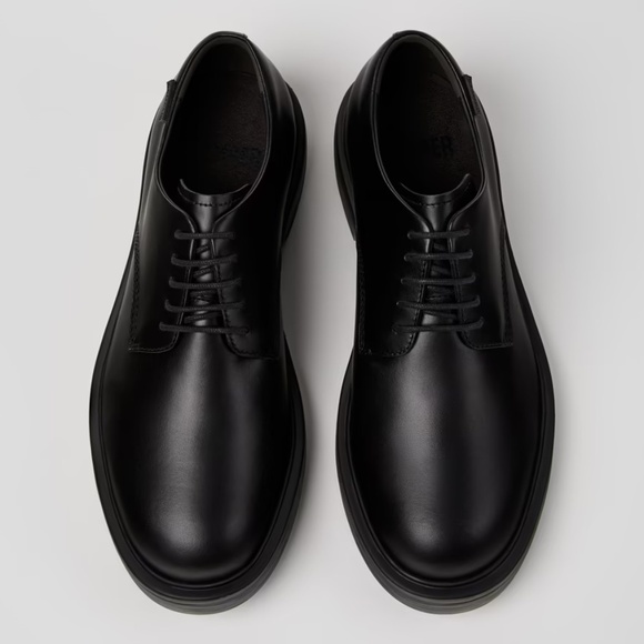 CAMPER Men\'s Black Leather Lace-Up Shoes Size 9 US/42 EU | 9.5 US/43 EU main image 4